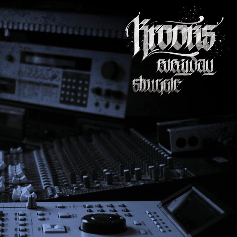 Krooks - Everyday Struggle [Black] [Vinyl Record / LP + Download Code + Sticker + Obi Strip]-POSTPARTUM. RECORDS-Dig Around Records
