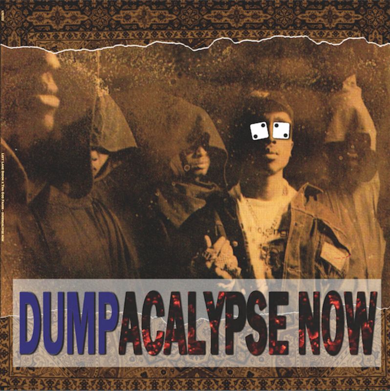 Left Lane Didon X Tha God Fahim - Dumpacalypse Now [BROWN] [Vinyl Record / LP]-Lowtechrecords-Dig Around Records