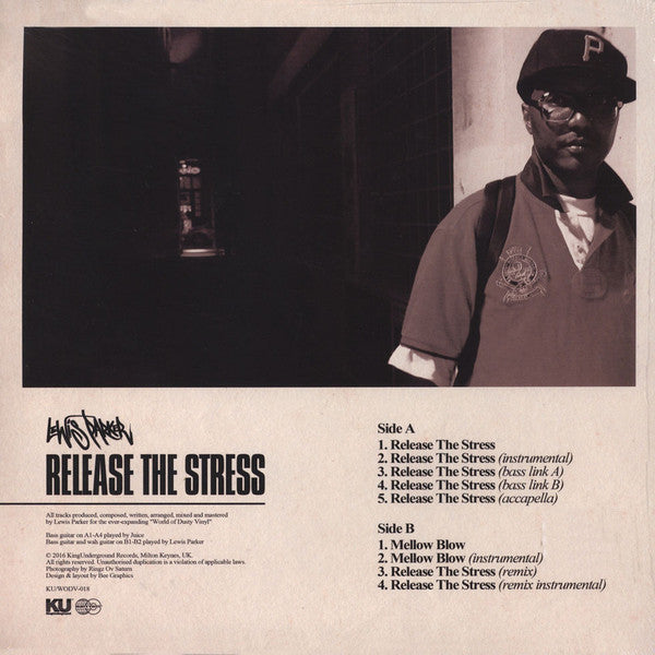 Lewis Parker / Release The Stress [Vinyl Record / 12"]-KINGUNDERGROUND RECORDS (KU RECORDS)-Dig Around Records