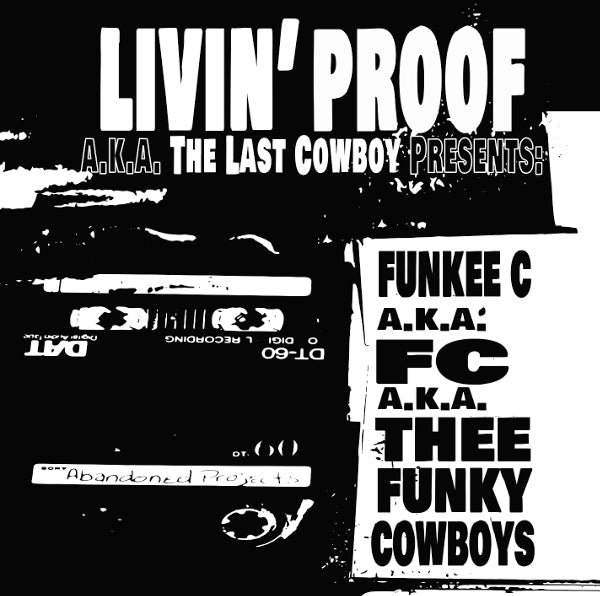 Livin Proof - Funky Cowboys [CD]-Chopped Herring Records-Dig Around Records
