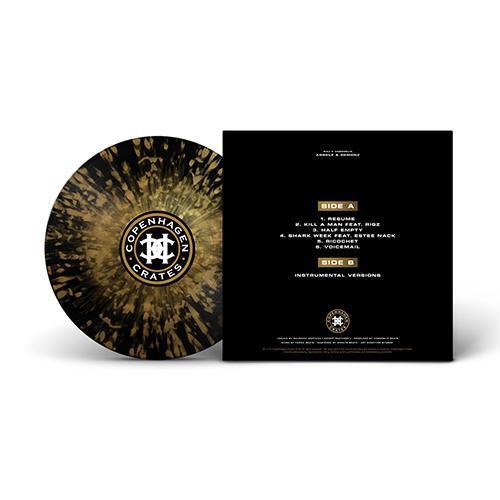 M.A.V. x Hobgoblin - Angelz & Demonz [Black with Gold Splatter] [Vinyl Record / LP]-Copenhagen Crates-Dig Around Records
