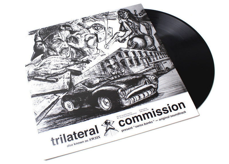 M.I. - Trilateral Commission Presents Swiss Banks [Original Soundtrack] [Vinyl Record / 12"]-SWC-RECORDS / SIX2SIX RECORDS-Dig Around Records