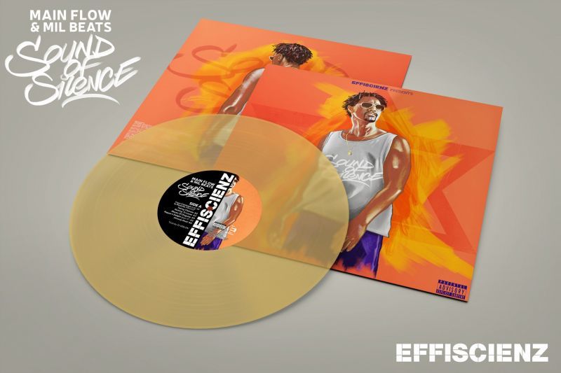 Main Flow x Mil Beats - Sound Of Silence [Beer] [Vinyl Record / LP]-EFFISCIENZ-Dig Around Records