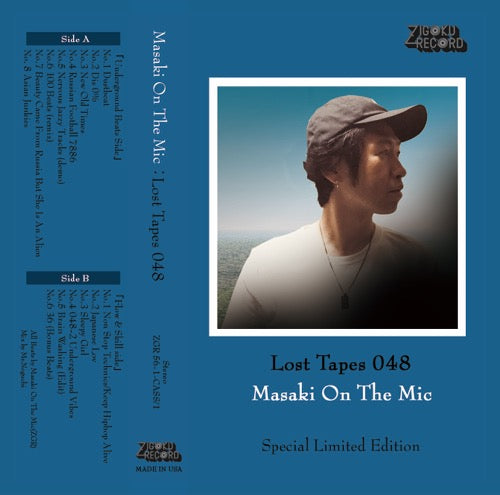 Masaki On The Mic - Lost Tapes 048 (Limited Edition) [Cassette Tape + DL Code]-ZGR (ZIGOKU-RECORD)-Dig Around Records