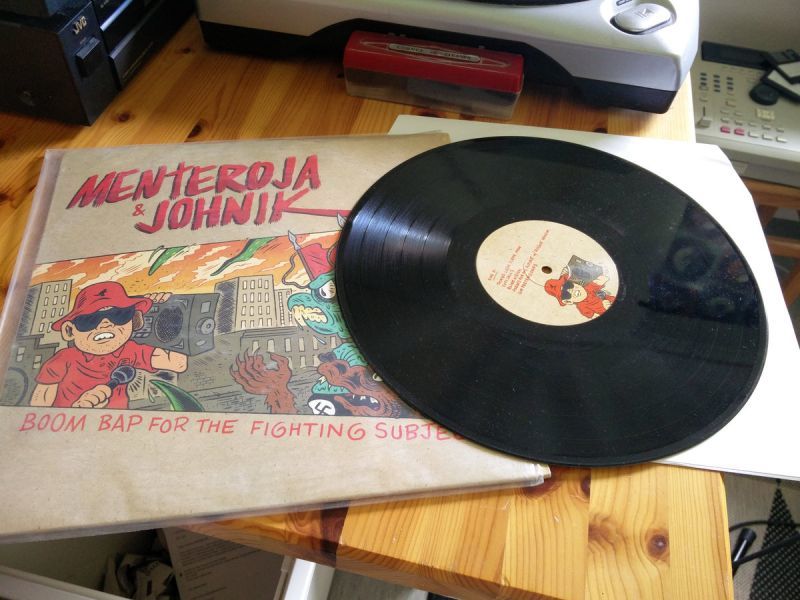 Menteroja & Johnik - Boom Bap for the Fighting Subject [Vinyl Record / LP]-Not On Label-Dig Around Records