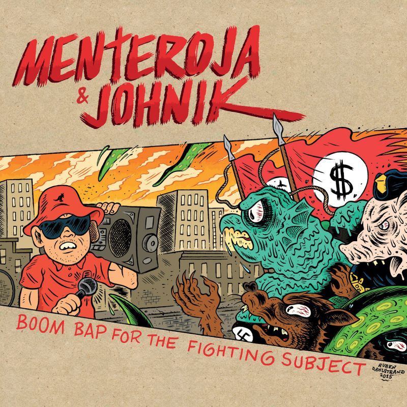Menteroja & Johnik - Boom Bap for the Fighting Subject [Vinyl Record / LP]-Not On Label-Dig Around Records