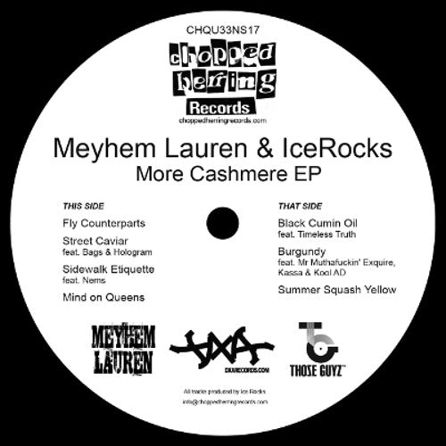 Meyhem Lauren - More Cashmere [Blue] [Vinyl Record / 12"]-Chopped Herring Records-Dig Around Records