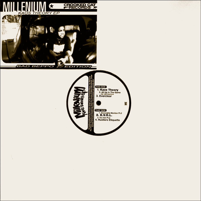 Millenium - Kaos Theory EP [Vinyl Record / 12"]-Crooked Cat Records-Dig Around Records