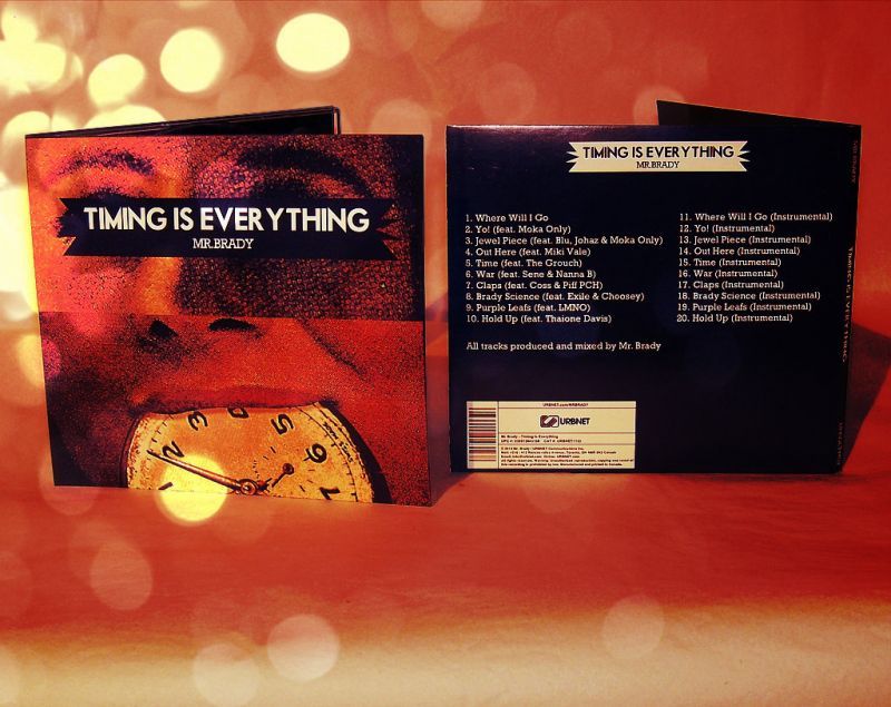 Mr. Brady - Timing Is Everything [CD]-URBNET-Dig Around Records