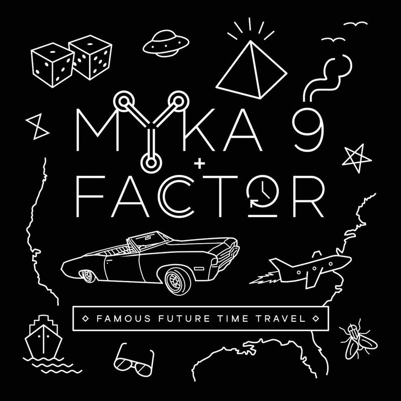 Myka 9 + Factor - Famous Future Time Travel [CD]-URBNET-Dig Around Records