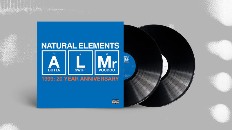 NATURAL ELEMENTS - 1999: 20 YEAR ANNIVERSARY [Black] [Vinyl Record / 2 x LP]-HIP-HOP ENTERPRISE-Dig Around Records
