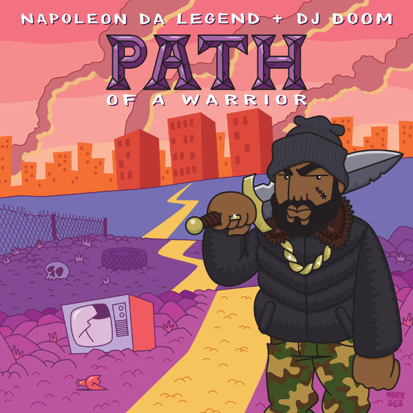 Napoleon Da Legend & DJ Doom - Path of a Warrior [CD]-Chopped Herring Records-Dig Around Records