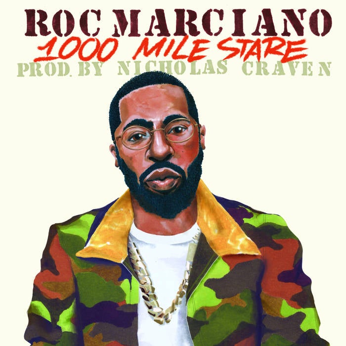 Nicholas Craven Feat. Roc Marciano - 1000 Mile Stare [Black] [Vinyl Record / 7"]