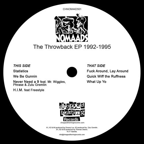 Nomaads - The Throwback EP 1992-1995 [Vinyl Record / 12"]-Chopped Herring Records-Dig Around Records