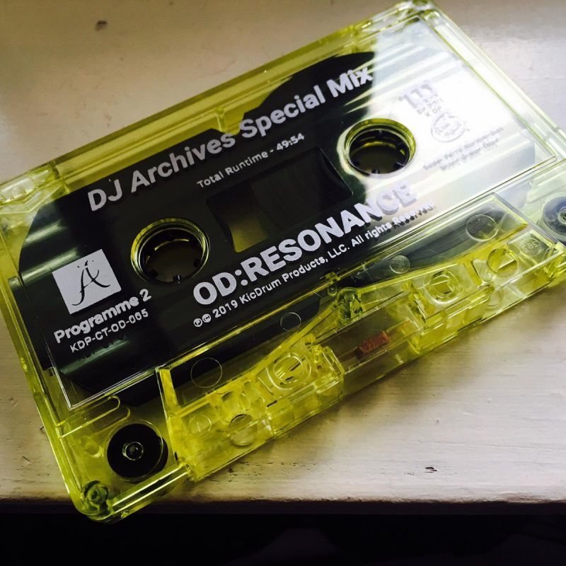 OD - Resonance [Cassette Tape + Card + DL Code]-KicDrum Products-Dig Around Records