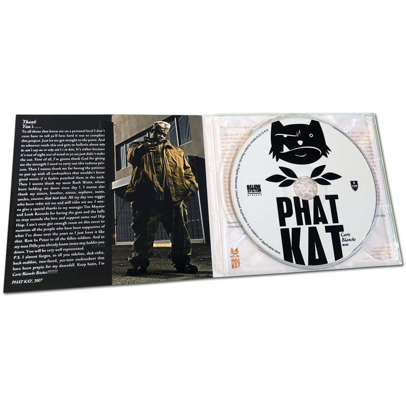 Phat Kat - Carte Blanche (Deluxe Edition) [CD]-Below System Records-Dig Around Records