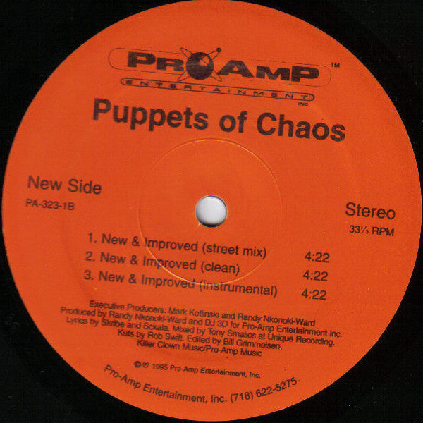 Puppets Of Chaos - Tru Dat / New & Improved [Vinyl Record / 12"]