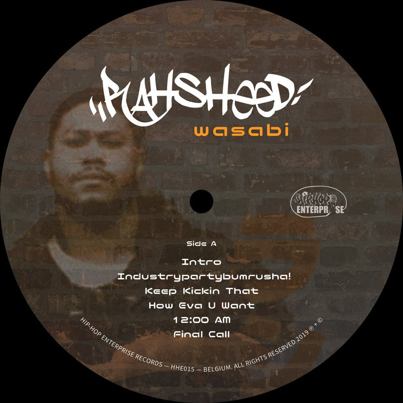 RAHSHEED - WASABI [Vinyl Record / LP]-HIP-HOP ENTERPRISE-Dig Around Records