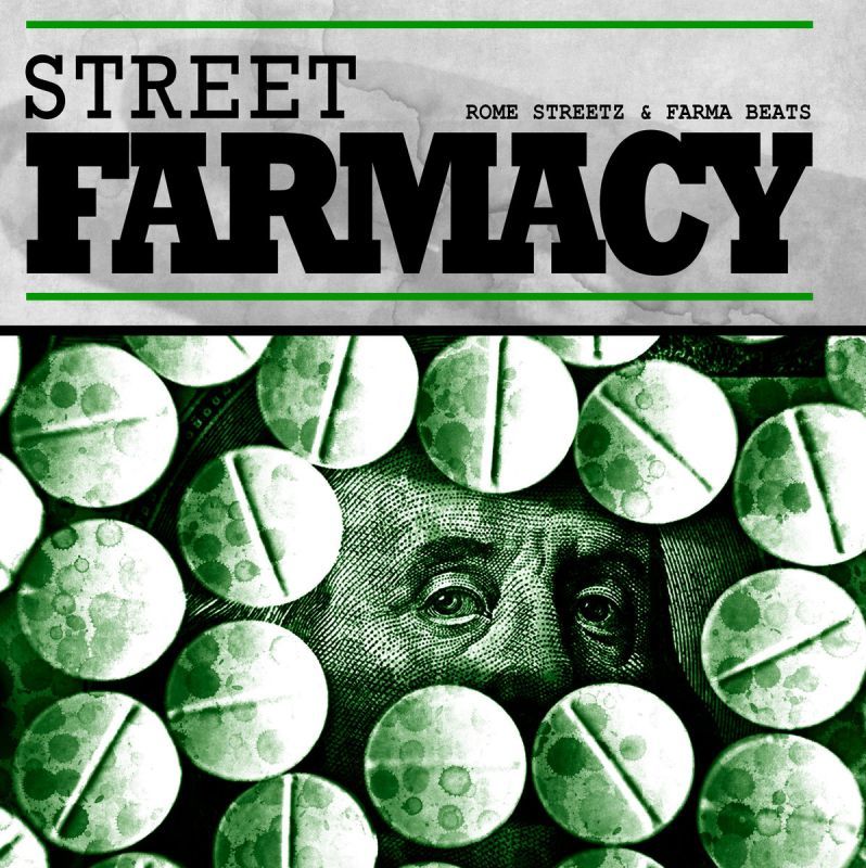 ROME STREETZ & FARMA BEATS - Street Farmacy [Green] [Vinyl Record / LP]-FXCK RXP-Dig Around Records