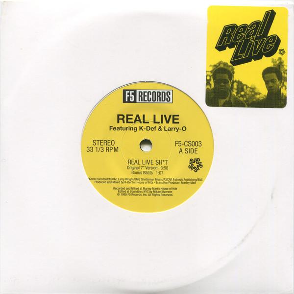 Real Live - Real Live Sh*t / Pop The Trunk / Crime Is Money [Vinyl Record / 7"]-F5 Records-Dig Around Records