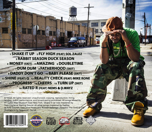 Respect Tha God - Work Ethic [CD]-Creative Juices Music-Dig Around Records