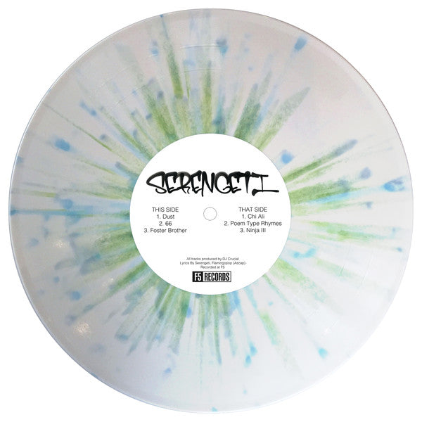 Serengeti- Dust [Splatter] [Vinyl Record / 10"]-F5 Records-Dig Around Records