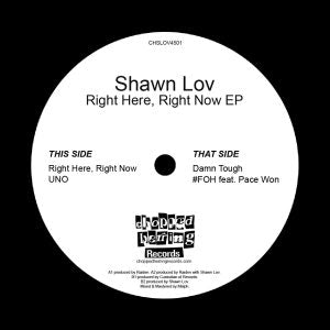 Shawn Lov - Right Here, Right Now EP [Black] [Vinyl Record / 7"]-Chopped Herring Records-Dig Around Records