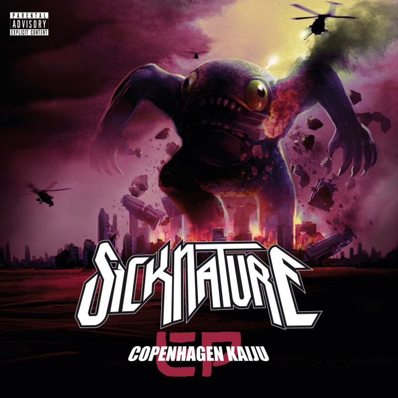Sicknature - Copenhagen Kaiju [Vinyl Record / LP]-Goon MuSick-Dig Around Records