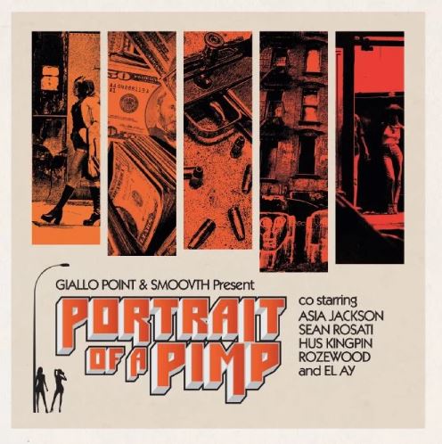 Smoovth & Giallo Point - Portrait Of A Pimp [Black/Grey/White] [Vinyl Record / LP]-Copenhagen Crates-Dig Around Records