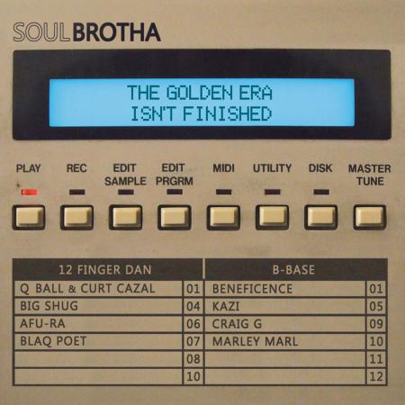 Soulbrotha - The Golden Era Isn't Finished 【Vinyl Record | LP】-ILL ADRENALINE RECORDS-Dig Around Records