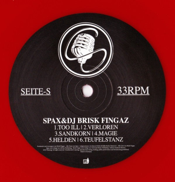 Spax & DJ Brisk Fingaz - Privatvorstellung  [Vinyl Record / 12"]