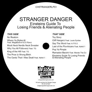 Stranger Danger - Einstein's Guide To Losing Friends & Alienating People [Black] [Vinyl Record / LP]-Chopped Herring Records-Dig Around Records
