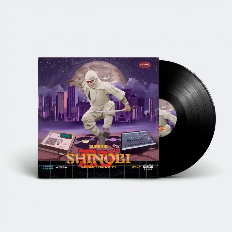 Surekid - Shinobi - Enter The Lo-Fi [Vinyl Record / LP]-TAPES4US RECORDS-Dig Around Records