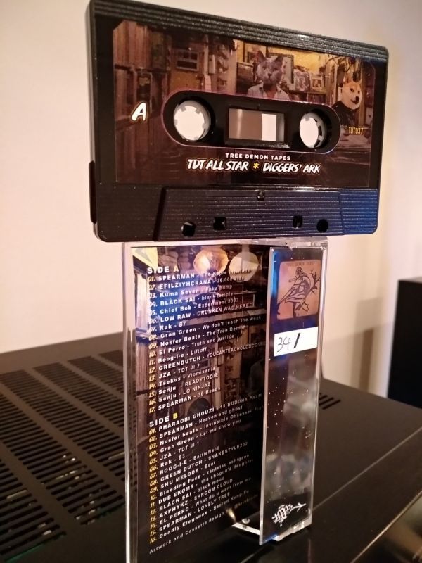 TDT ALL STAR - DIGGERS' ARK [Cassette Tape + Sticker]-TREE DEMON TAPES-Dig Around Records