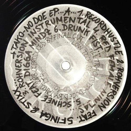 Tako - No Doe [Vinyl Record / 12"]-Lowtechrecords-Dig Around Records