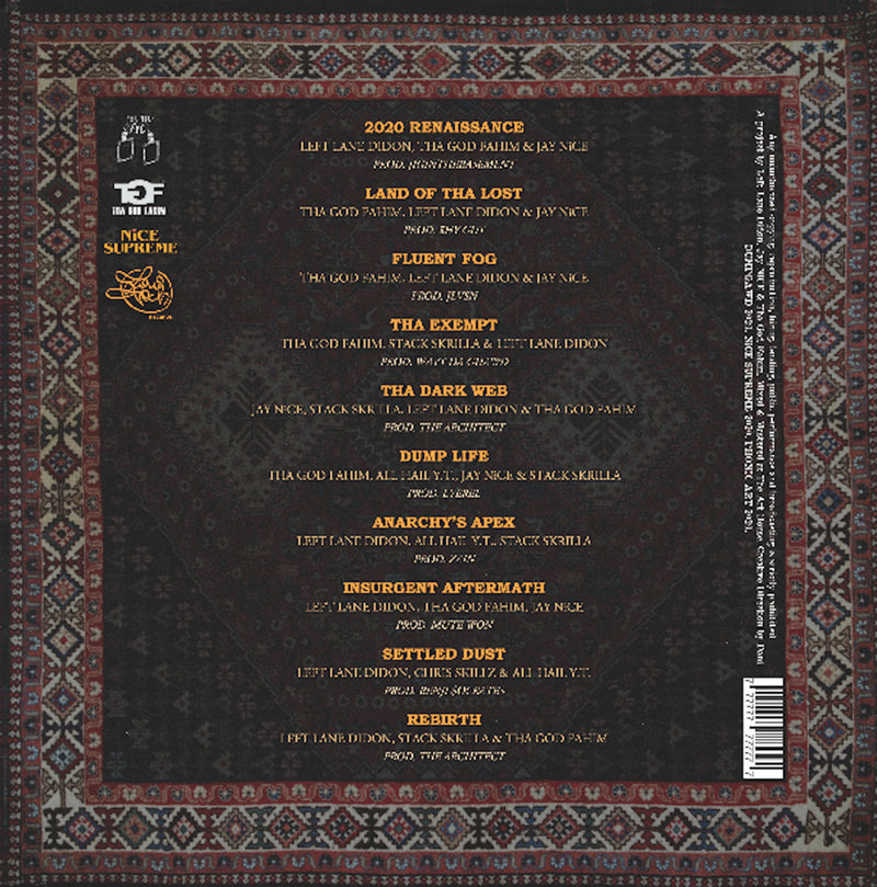 Tha God Fahim X Jay NiCE X Left Lane Didon - DUMP LIFE [SILVER] [Vinyl Record / LP]