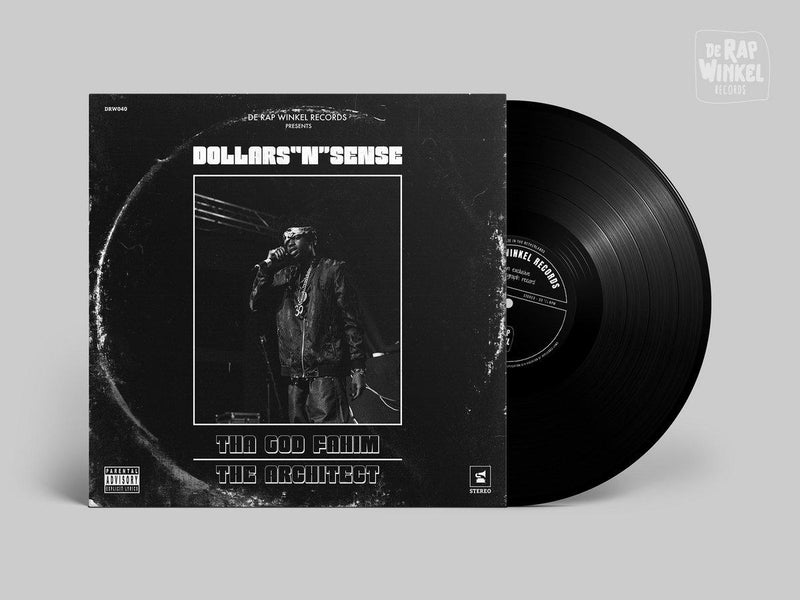 Tha God Fahim x The Architect - Dollars N Sense [Black] [Vinyl Record / LP]-de Rap Winkel Records-Dig Around Records