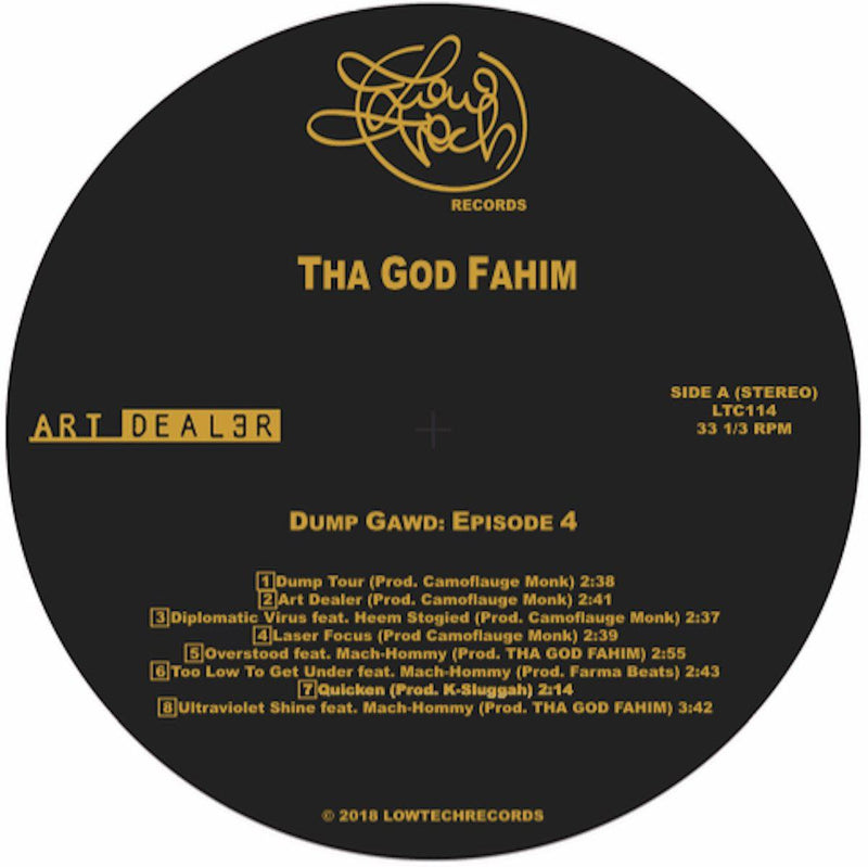Tha God Fahim - Dump Gawd: Episode 4 & 5 [Vinyl Record / LP]-Lowtechrecords-Dig Around Records
