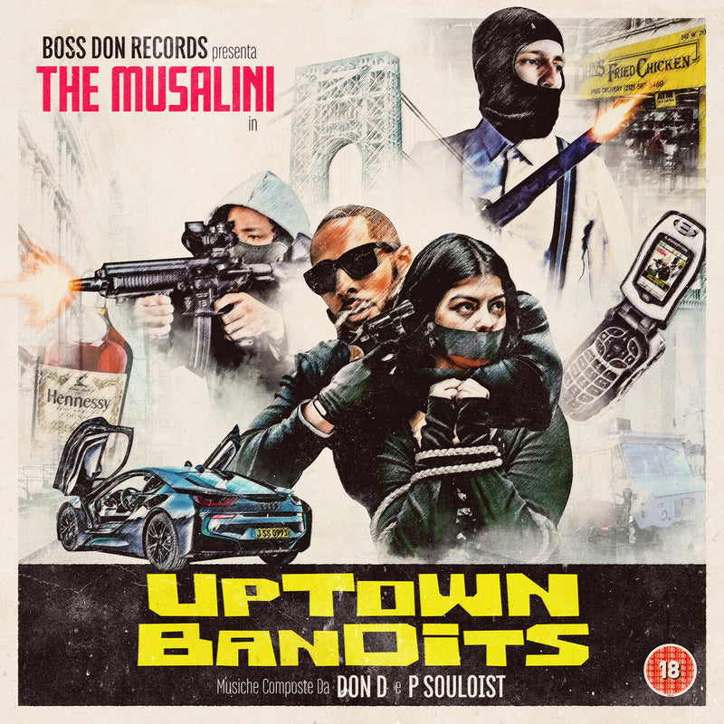 The Musalini - Uptown Bandits [Classic Black Edition] [Vinyl Record / LP]