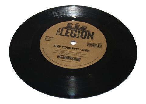 The Legion - Keep Your Eyes Open / Street Truth [Gold Label] 【Vinyl Record | 7"】-ILL ADRENALINE RECORDS-Dig Around Records