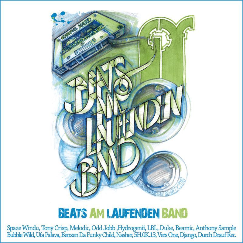 Various - Beats Am Laufenden Band 【Cassette Tape】-GROOVE YARD TAPES-Dig Around Records