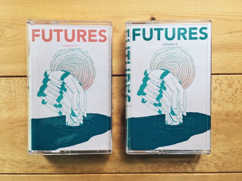 Various Artists - FUTURES Vol. 4 [Cassette Tape / 2 x Tape + Sticker]-INNER OCEAN RECORDS-Dig Around Records