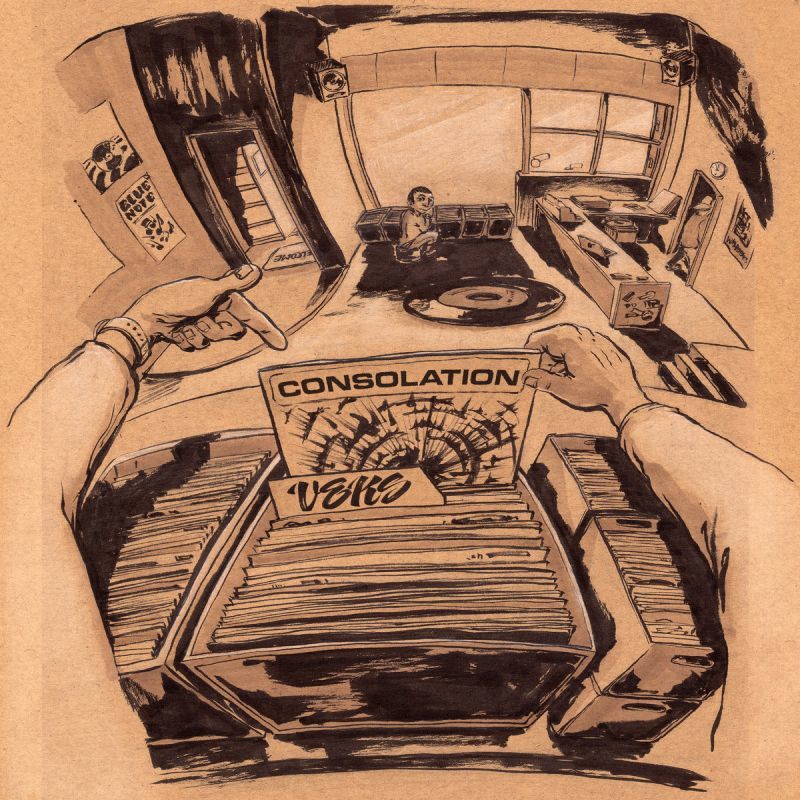 Veks - Consolation [Vinyl Record / LP]-MISSING CHILDREN RECORDS-Dig Around Records