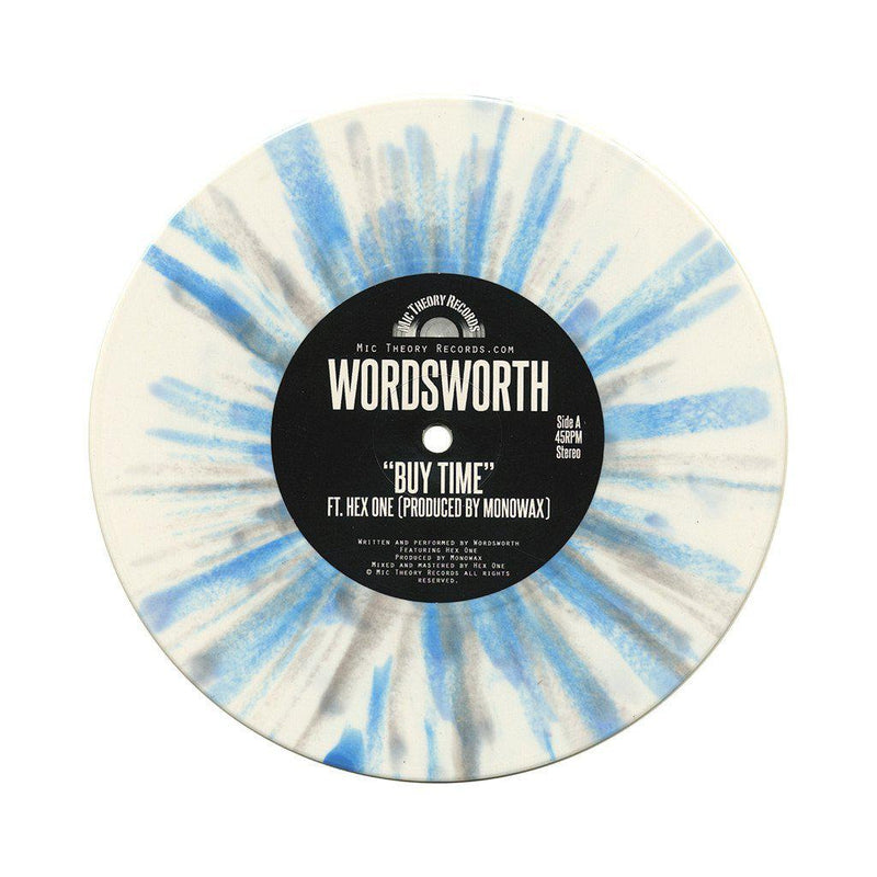 Wordsworth Featuring Hex One - Buy Time / Soul On A Paper [Vinyl Record / 7"]-MIC THEORY RECORDS-Dig Around Records