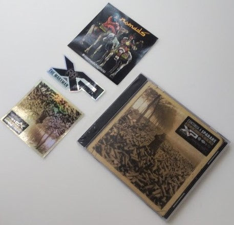 XP THE MARXMAN x ROC MARCIANO - Continua a Sparare (Keep Firing) [CD + Sticker]-Mijo Music-Dig Around Records