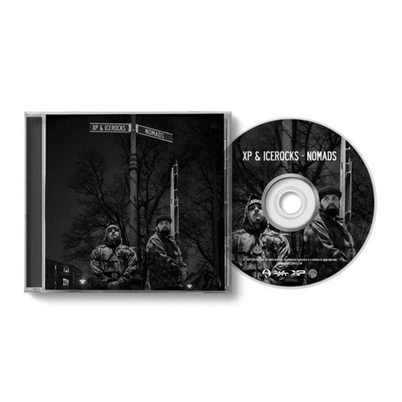 XP The Marxman & Icerocks - Nomads [Autographed] [CD + Bonus CD + Sticker]-DXA RECORDS / Mijo Music-Dig Around Records