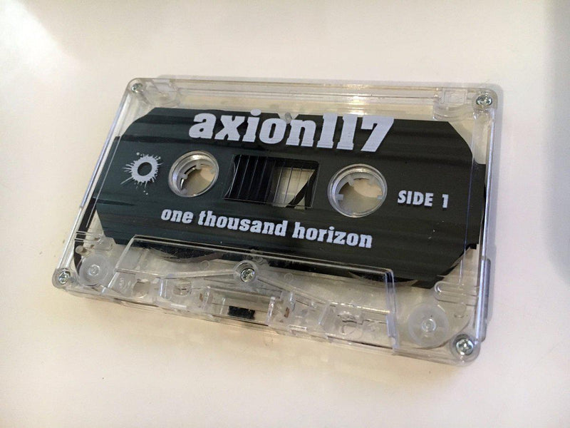 axion117 - One Thousand Horizon [Cassette Tape]-Cold Busted Records-Dig Around Records
