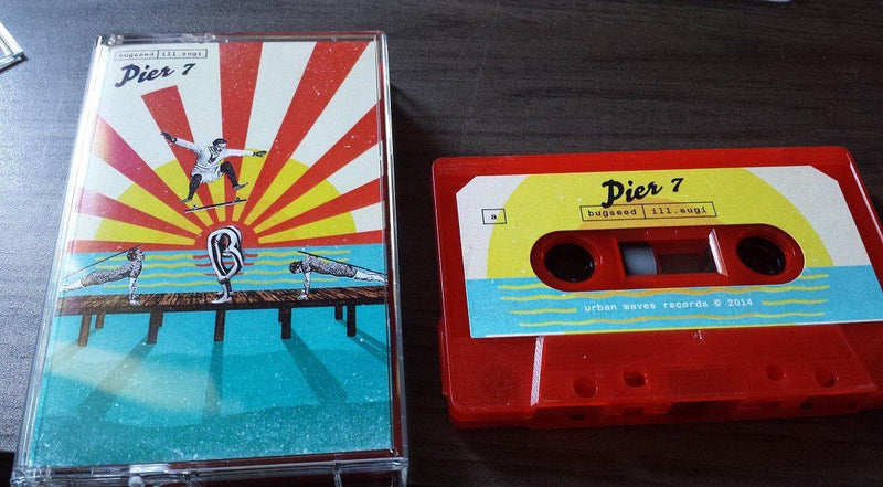 bugseed & illsugi - Pier 7 【Cassette Tape】-URBAN WAVES RECORDS-Dig Around Records