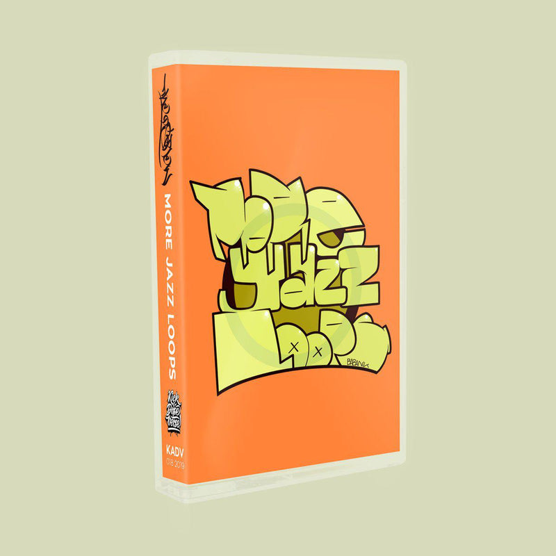 dsc - more jazz loops [Cassette Tape + Sticker]-Kick A Dope Verse!-Dig Around Records
