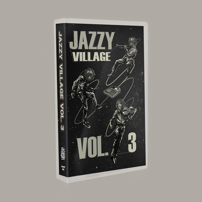 kick a dope verse! - jazzy village vol. 3 [Black] [Cassette Tape + Sticker]-Kick A Dope Verse!-Dig Around Records